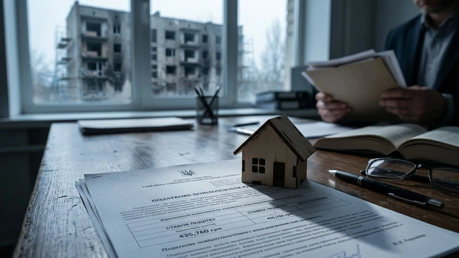Податок на нерухомість в окупації чи зоні бойових дій: коли його можна не платити
